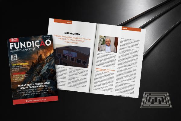 Machroterm é destaque na Revista ABIFA por sua trajetória em fundição de aço inoxidável e ligas especiais